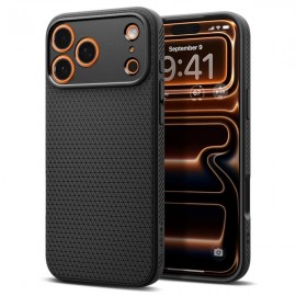 Калъф за iPhone 17 Pro Spigen Liquid Air Case Черен 