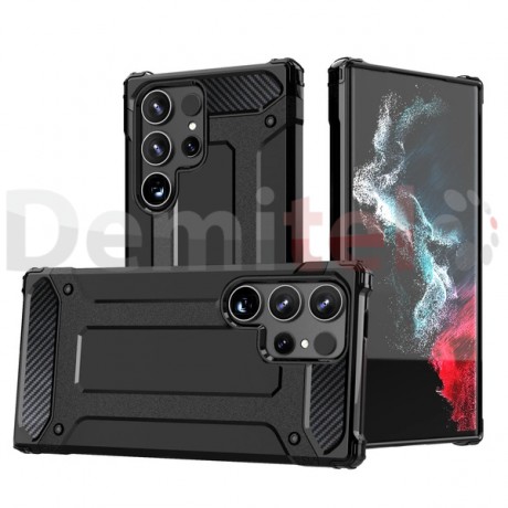 Калъф за Samsung Galaxy S25 Edge Hybrid Armor Черен