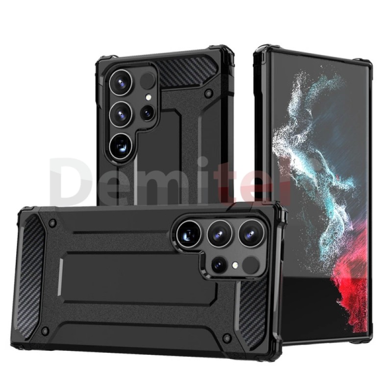 Калъф за Samsung Galaxy S25 Edge Hybrid Armor Черен