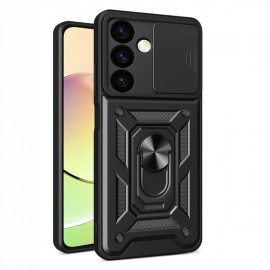 Калъф за Samsung Galaxy A05s Ring Armor Camslide Черен 