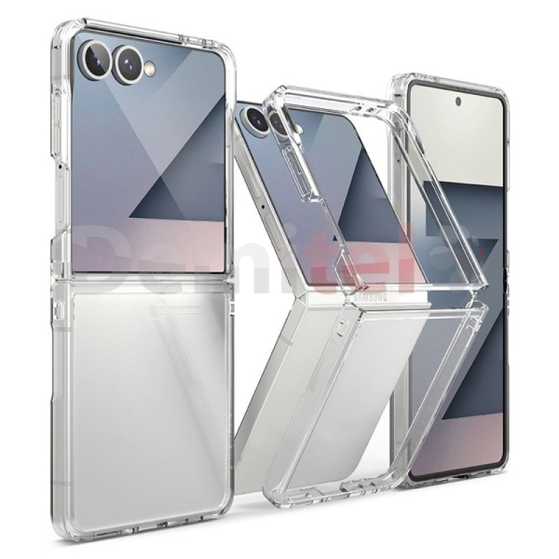Калъф за Samsung Galaxy Z Flip 7 Ringke Fusion Clear Прозрачен 