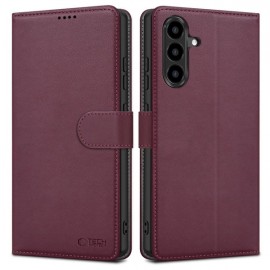 Калъф за Samsung Galaxy A17/A26 Tech-Protect Wallet Case Бордо 