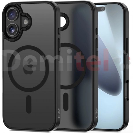 Калъф за iPhone 17 Tech-Protect MagMat MagSafe Черен