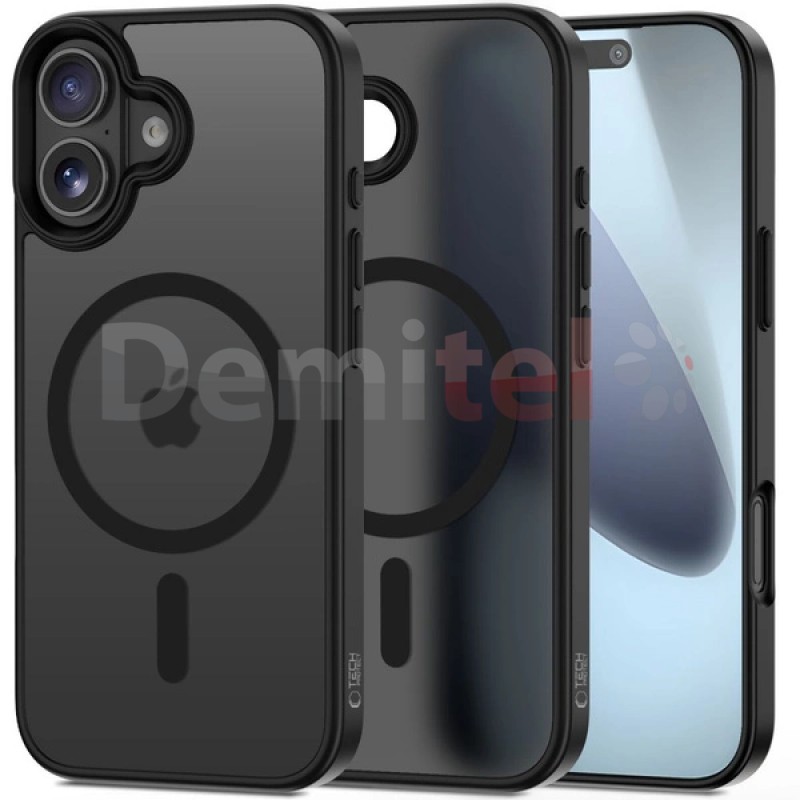 Калъф за iPhone 17 Tech-Protect MagMat MagSafe Черен