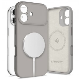 Калъф за iPhone 17 Tech-Protect Silicone MagSafe Сива 