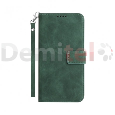 Калъф за Xiaomi Redmi 15C Exclusive Wallet Зелен