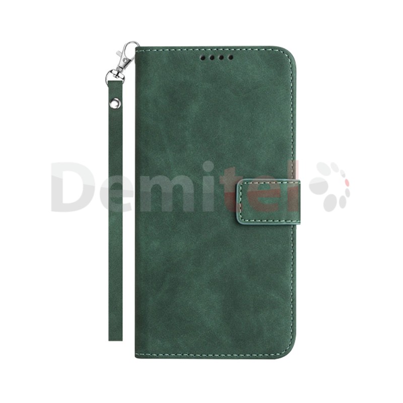 Калъф за Xiaomi Redmi 15C Exclusive Wallet Зелен