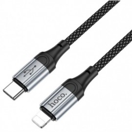 Кабел Hoco X102 Fresh PD27W Type-C > Lightning Черен 