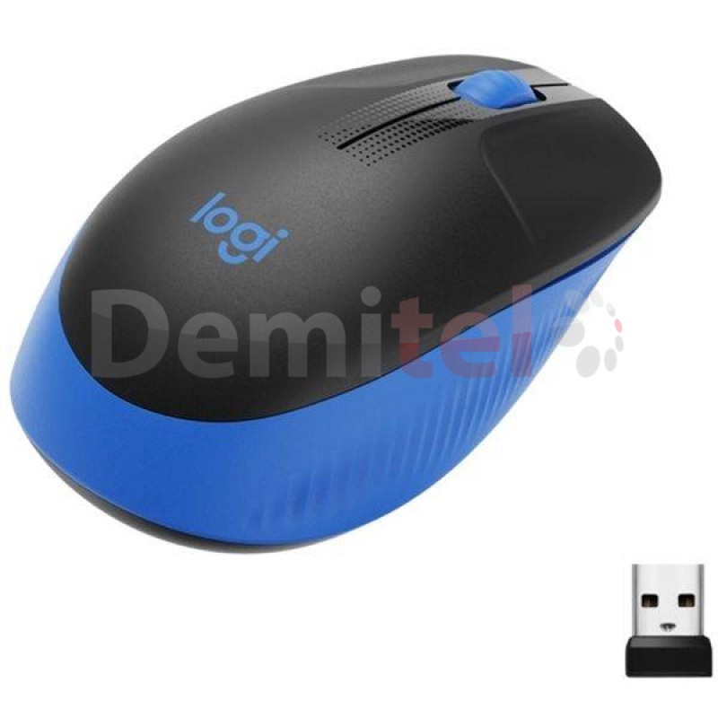 Мишка Logitech M190 Wireless Синя