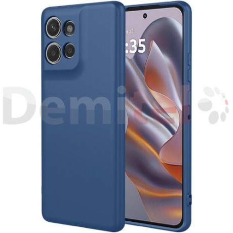 Калъф за Motorola G75 Silicone Case Син