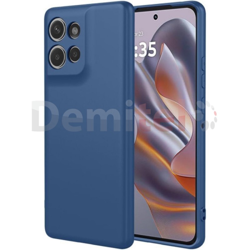 Калъф за Motorola G75 Silicone Case Син