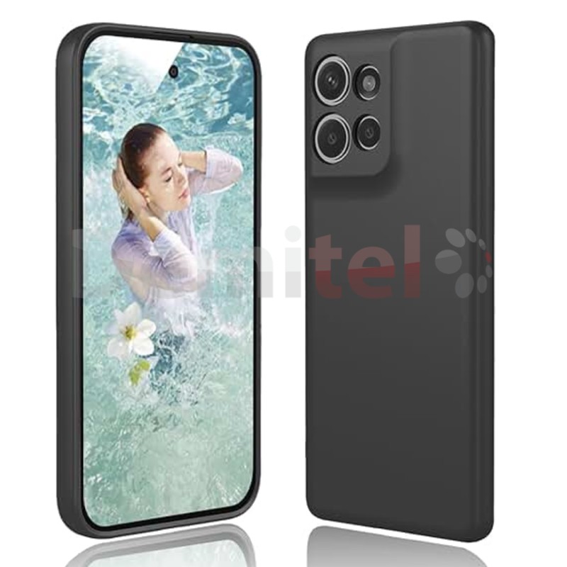 Калъф за Motorola G75 Nano Silicone Case Черен