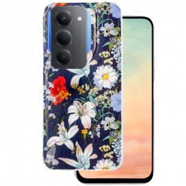 Калъф за Xiaomi Redmi 15 Silicone Colorful Case Букет 