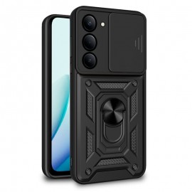 Калъф за Xiaomi Redmi 15 Ring Armor Case Черен 