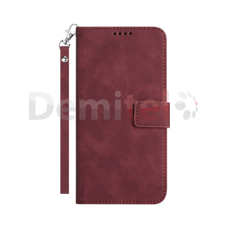 Калъф за Huawei Honor Magic 7 Pro Exclusive Wallet Винен