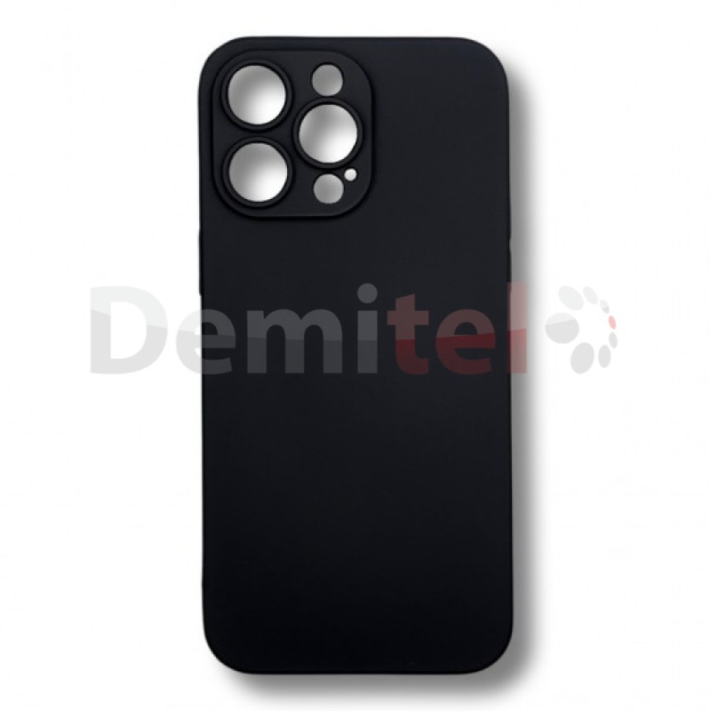 Калъф за iPhone 17 Pro TP-18 Silicone Case Черен