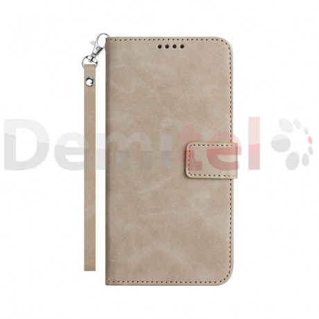 Калъф за Samsung Galaxy A36/A56 Exclusive Wallet Бежов