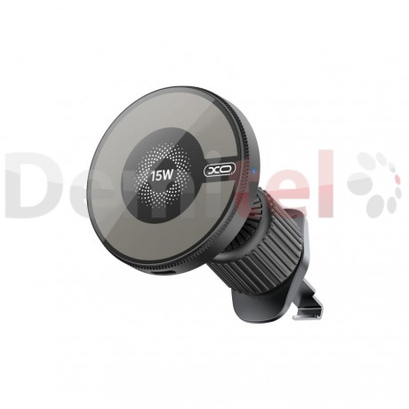 Стойка за телефон XO-CX025 Magnetic Wireless 15W Air Vent Phone Holder Черна