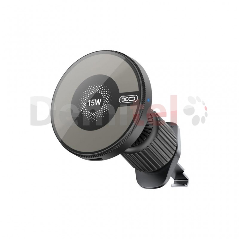 Стойка за телефон XO-CX025 Magnetic Wireless 15W Air Vent Phone Holder Черна