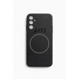 Калъф за Samsung Galaxy A05s Silicone MagSafe Case Черен 