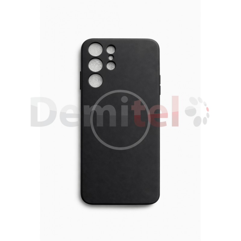 Калъф за Samsung Galaxy S24 Ultra Silicone MagSafe Case Черен