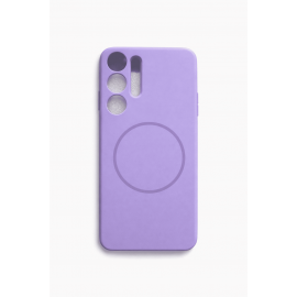 Калъф за Samsung Galaxy S25 Ultra Silicone MagSafe Case Лилав 