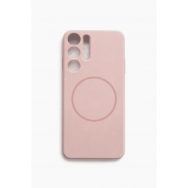 Калъф за Samsung Galaxy S25 Ultra Silicone MagSafe Case Розов 