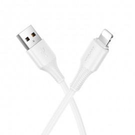 Кабел Hoco X120 USB-A>Lightning 2.4A 1M Бял  