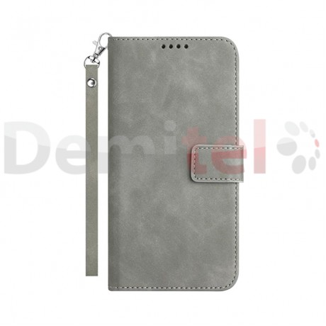 Калъф за Huawei Honor 200 Pro Exclusive Wallet Сив 