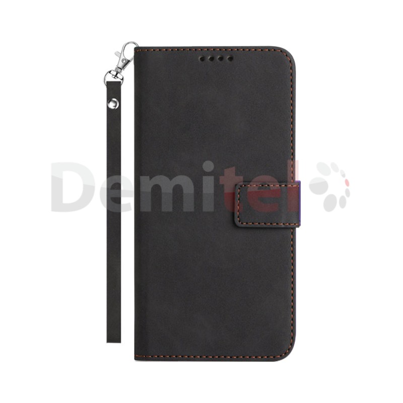 Калъф за Honor 400 Smart 5G / Honor X7d Exclusive Wallet Черен