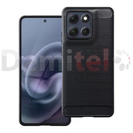 Калъф за Motorola Moto G86 Carbon Black Черен