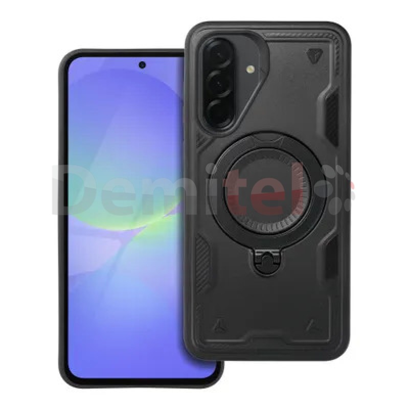 Калъф за Samsung Galaxy A36/A37/A56 Frost Armor Ring Черен