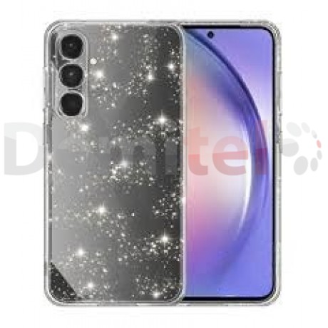 Калъф за Samsung Galaxy A36/56 Molan Cano Shiny Clear Case Прозрачен с брокат 