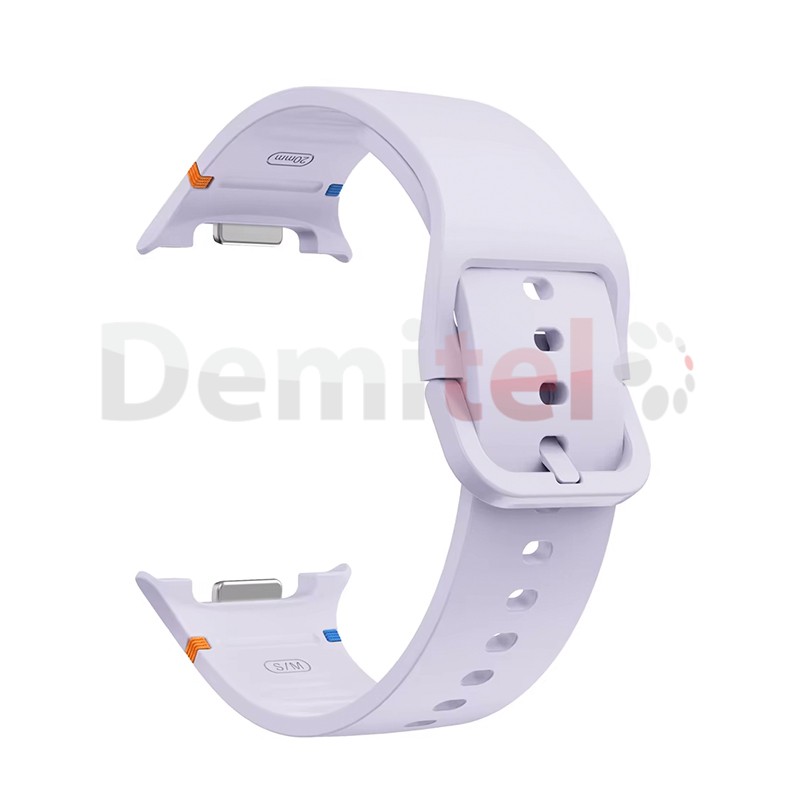 Каишка за Samsung Watch 4/5/6/7 Sport Band Светлолилава