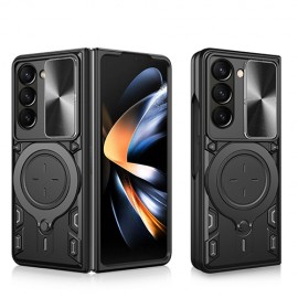 Калъф за Samsung Galaxy Z Fold 7 Magnetic Ring Holder Черен 