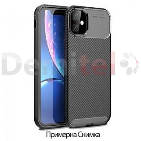 Калъф за Xiaomi Redmi Note 13 Pro Plus AUTO FOCUS Carbon Черен