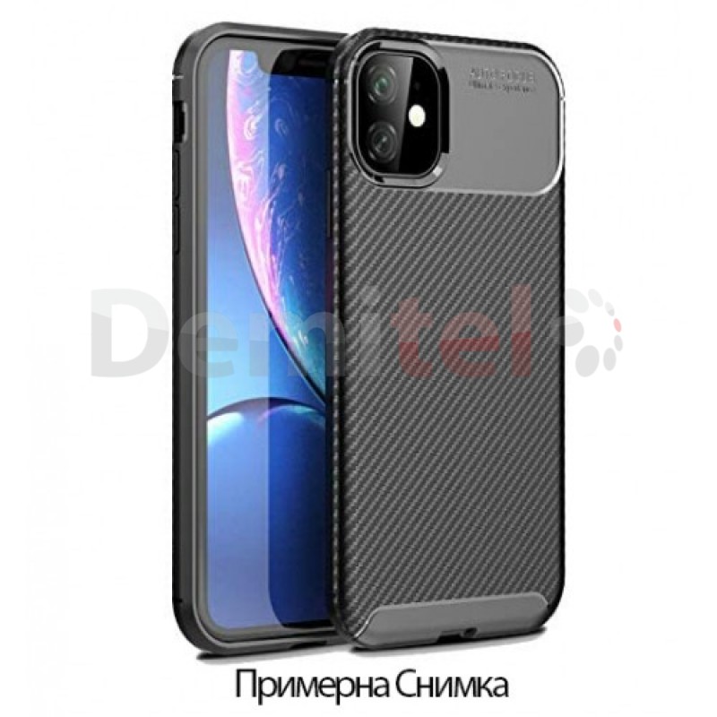 Калъф за Xiaomi Redmi Note 13 Pro Plus AUTO FOCUS Carbon Черен