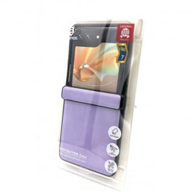 Калъф за Samsung Galaxy ZFlip 6 Hard Leather Business Case Лилав 