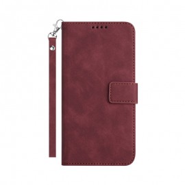 Калъф за Huawei Honor X5C Plus Exclusive Wallet Бордо 