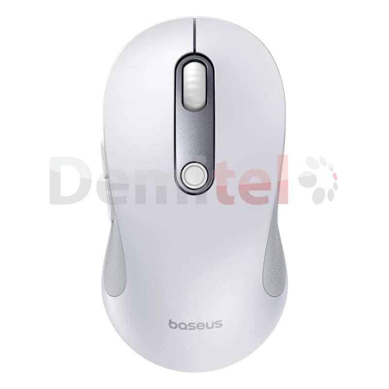 Безжична мишка Baseus F02 Bluetooth 5.2 2.4GHZ Бяла