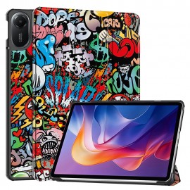 Калъф за Xiaomi Redmi Pad 2 TechSuit Fold Pro Графити 