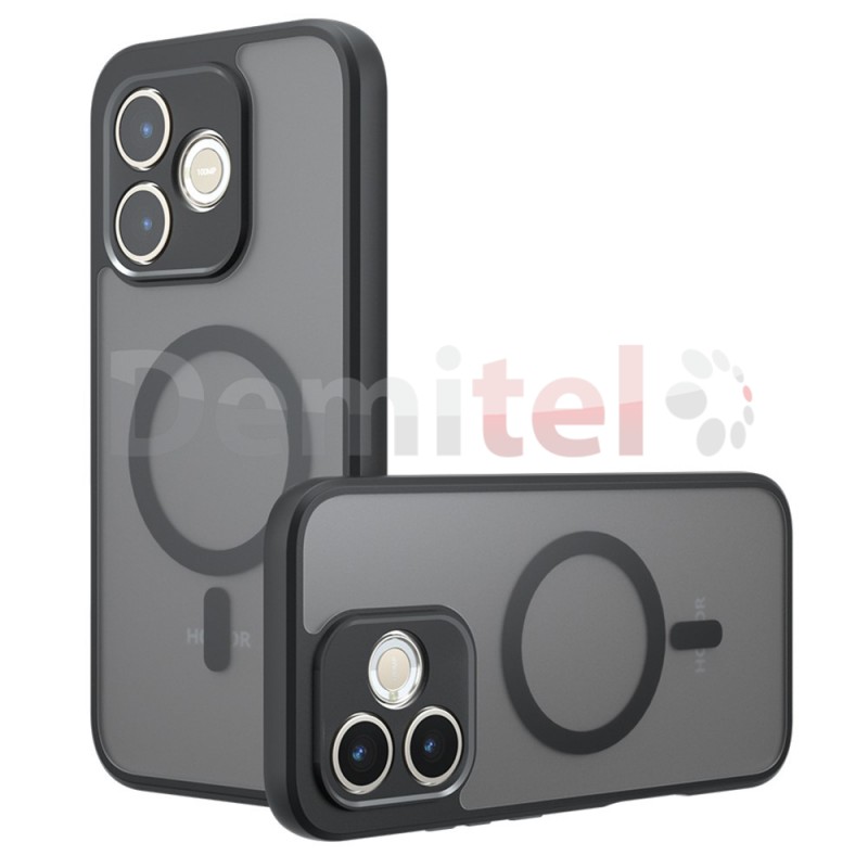 Калъф за Poco X8 Pro Lite TechSuit PureFrost MagSafe Черен Мат