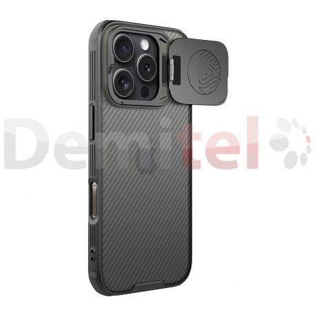 Калъф за iPhone 16 Pro Nillkin Camshield Prop Черен
