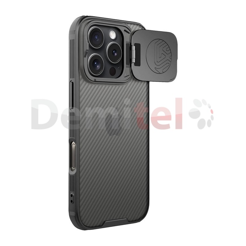 Калъф за iPhone 16 Pro Nillkin Camshield Prop Черен