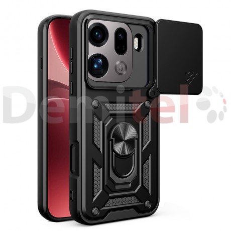 Калъф за Oppo Find X9 Pro Techsuit Camshield Черен