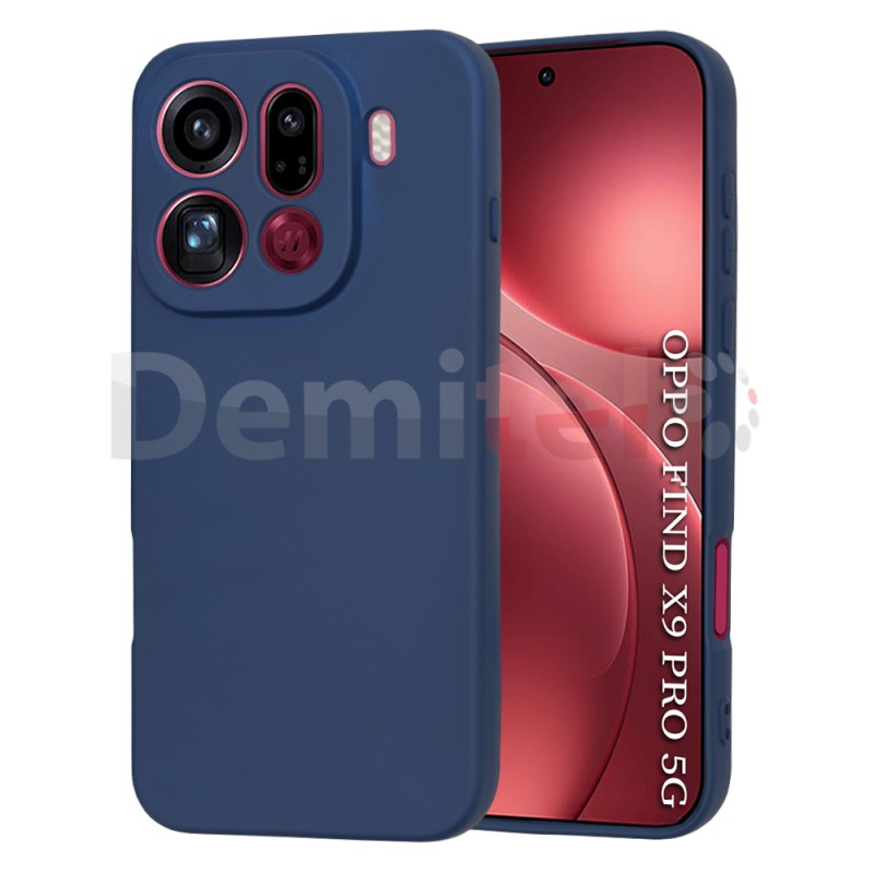 Калъф за Oppo Find X9 Pro Techsuit SoftFlex Син