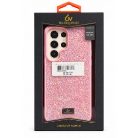 Калъф за Samsung Galaxy S26 Ultra The Bling World Розов  
