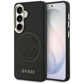 Калъф за Samsung Galaxy S26 Guess Perforated Logo MagSafe Черен 