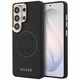 Калъф за Samsung Galaxy S26 Ultra Guess Perforated Logo MagSafe Черен 