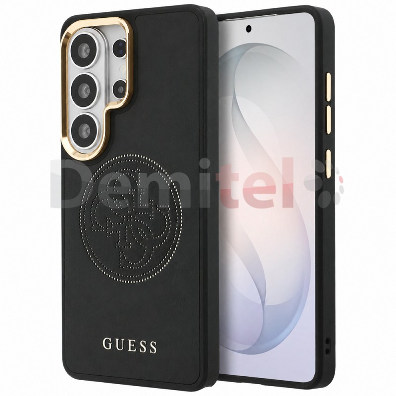 Калъф за Samsung Galaxy S26 Ultra Guess Perforated Logo MagSafe Черен